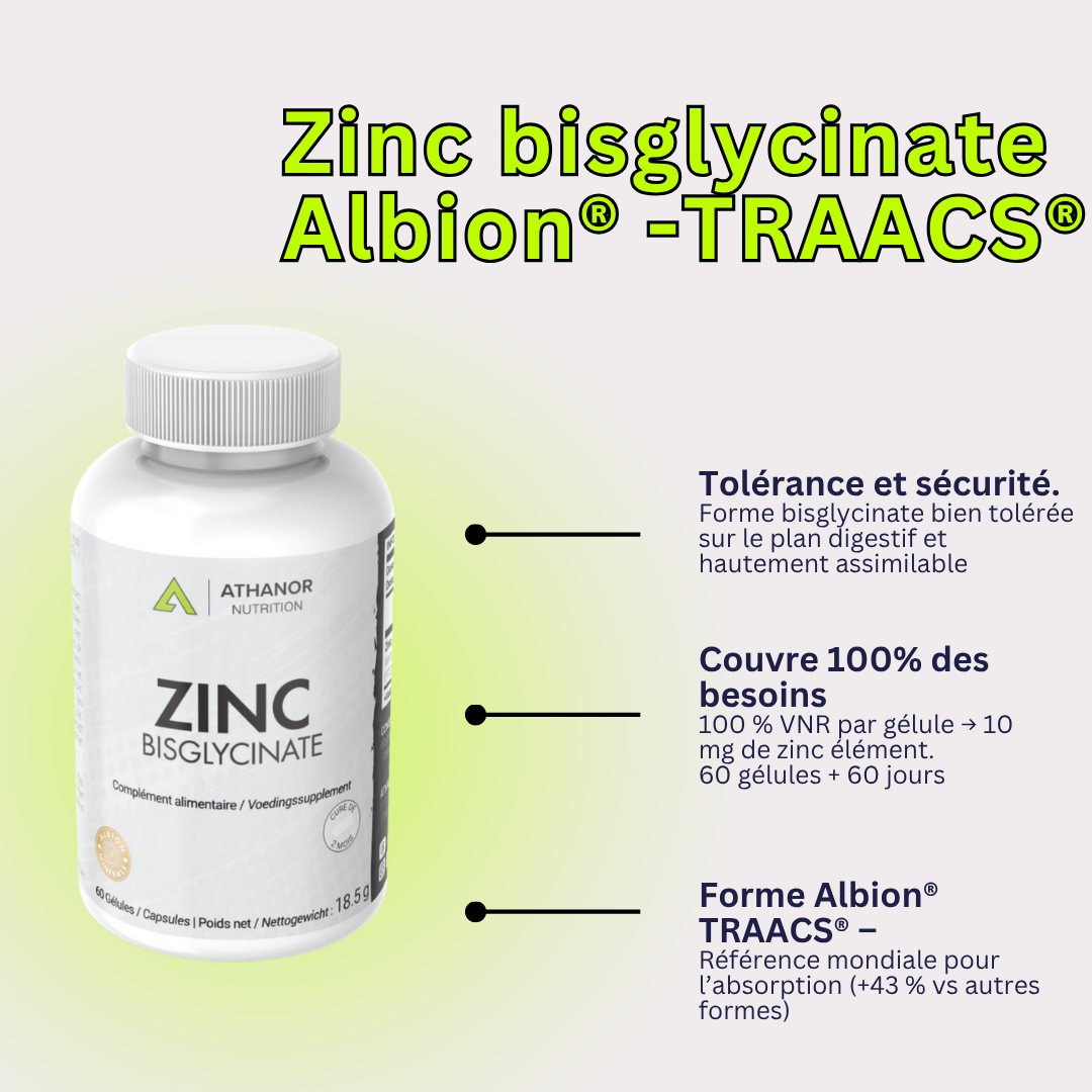 zinc spécificités